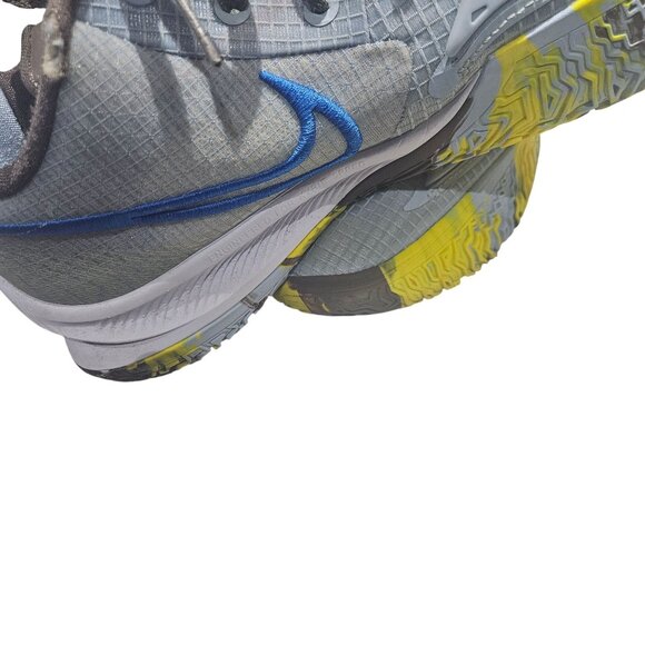 Nike Kyrie Irving Basketball Sneakers Size 13 Gray/Blue Mesh & Synthetic For Men - Picture 12 of 14